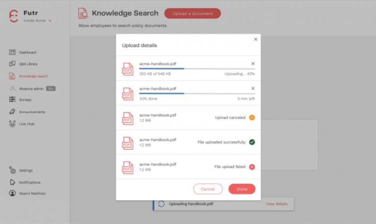 Futr’s artificial intelligence and machine learning models can learn and evolve as our platform processes more conversations.